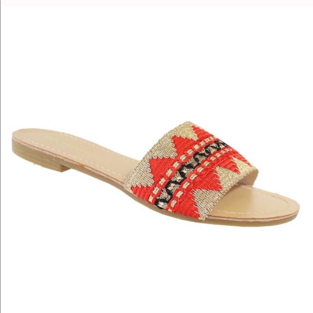 LAST 2‼️❤️ GORGEOUS WOVEN SLIDES!!